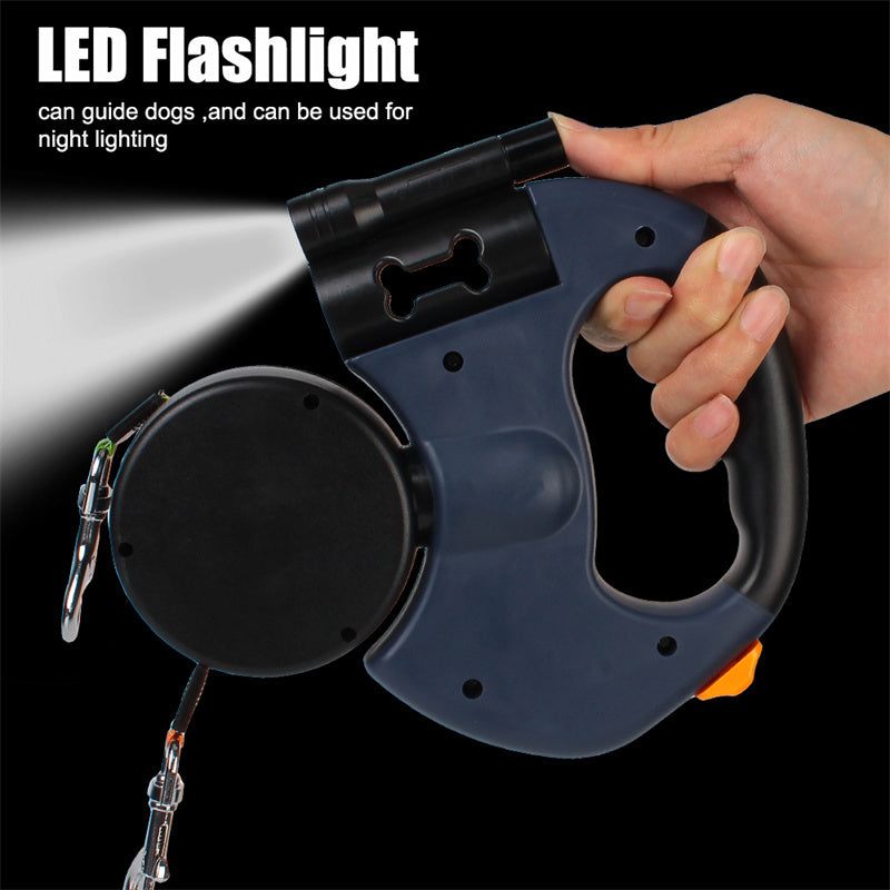 DuoLeash™ 360° Tangle-Free Pet Leash 🐾