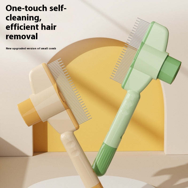 GlideAway™ Self-Cleaning Pet Brush ✨