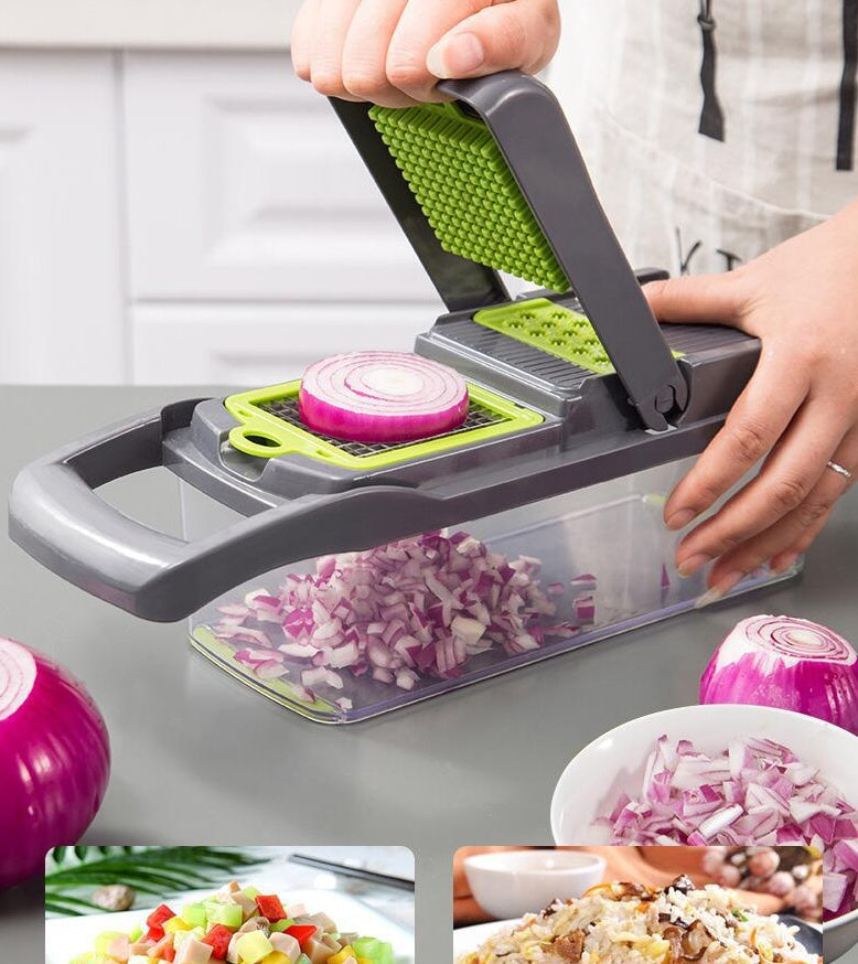SliceNinja™ | Kitchen Chopper & Slicer System 🔪✨