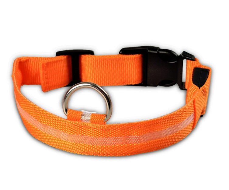 GlowGuard™ Rechargeable LED Dog Collar ✨