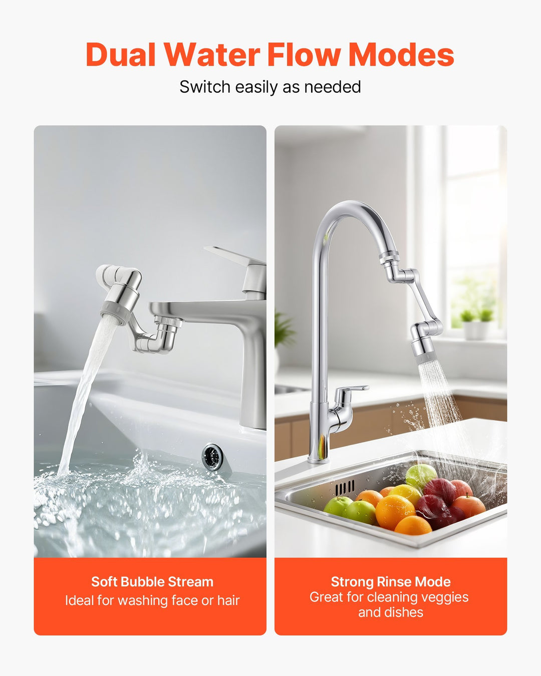AquaFlex™ | 1080° Robotic Faucet Extender 🚀 (USA only)