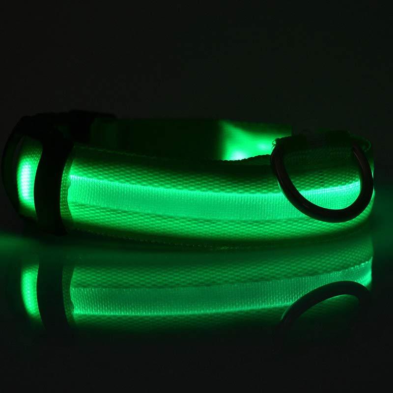 GlowGuard™ Rechargeable LED Dog Collar ✨