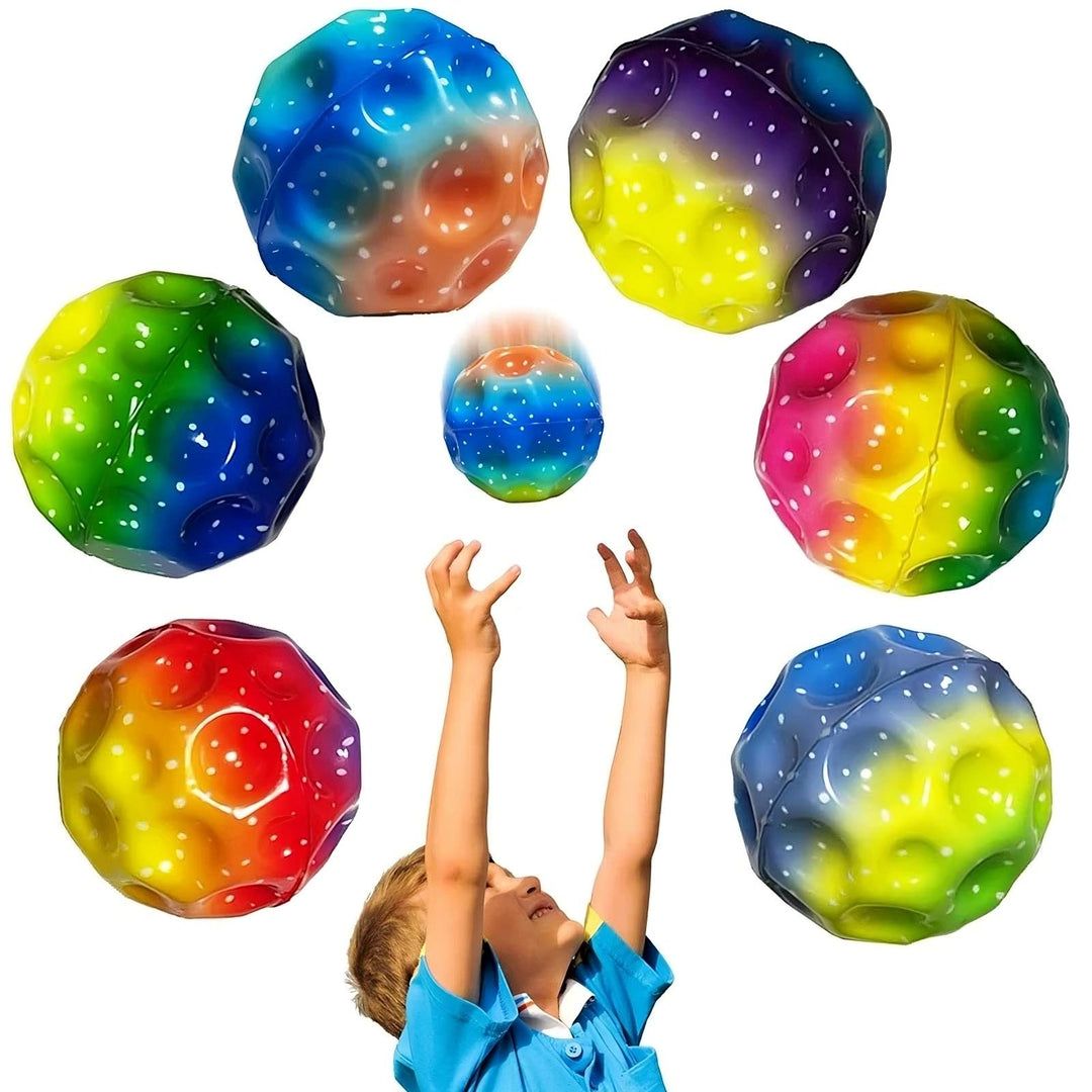 High Bouncing Moon Ball 🌙🏀 Gravity-Defying Fun!