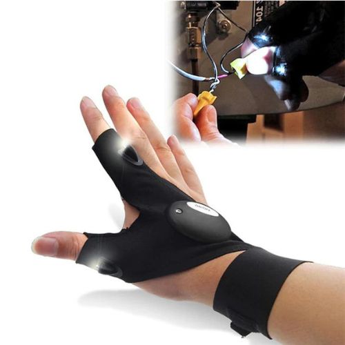 🔦✨LED Flashlight Gloves – Light at Your Fingertips!