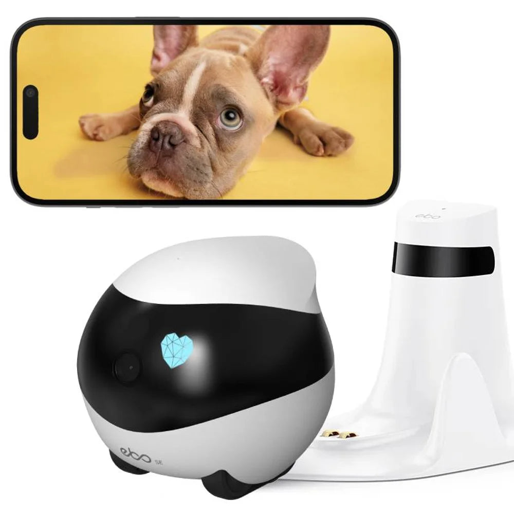 Smart Remote Camera Robot – 360° Security + Pet Companion 🤖🐾