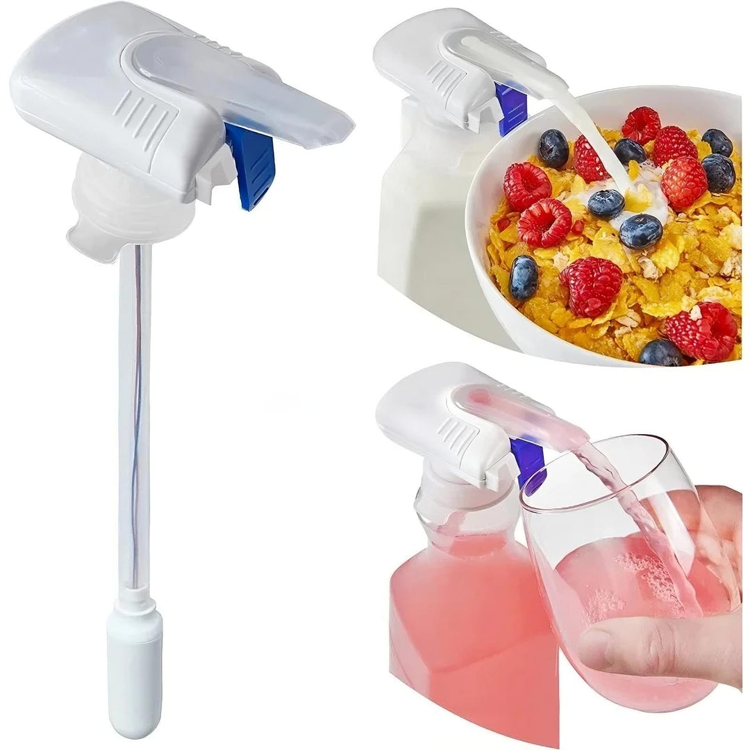 ⚡ Electronic Dispenser for Milk, Juice, Water & Cold Drinks – No Spills!