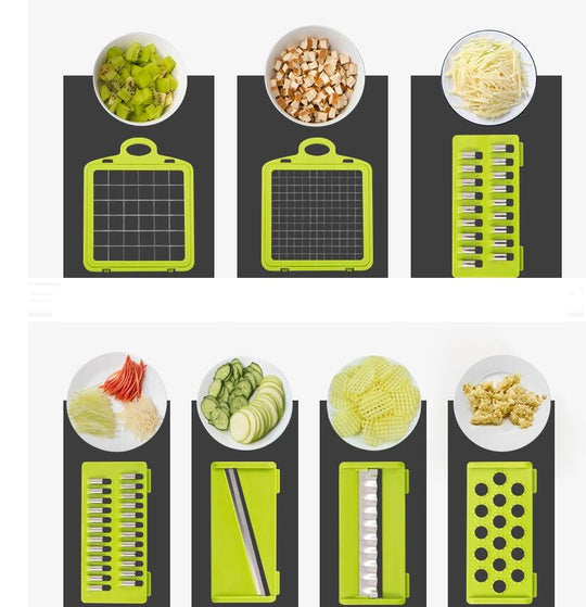 SliceNinja™ | Kitchen Chopper & Slicer System 🔪✨