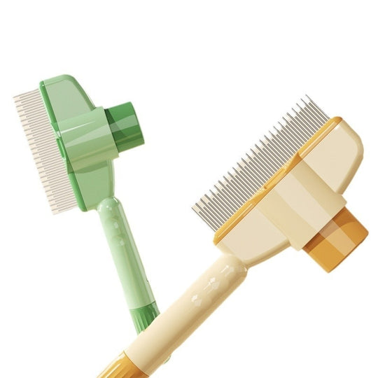 GlideAway™ Self-Cleaning Pet Brush ✨