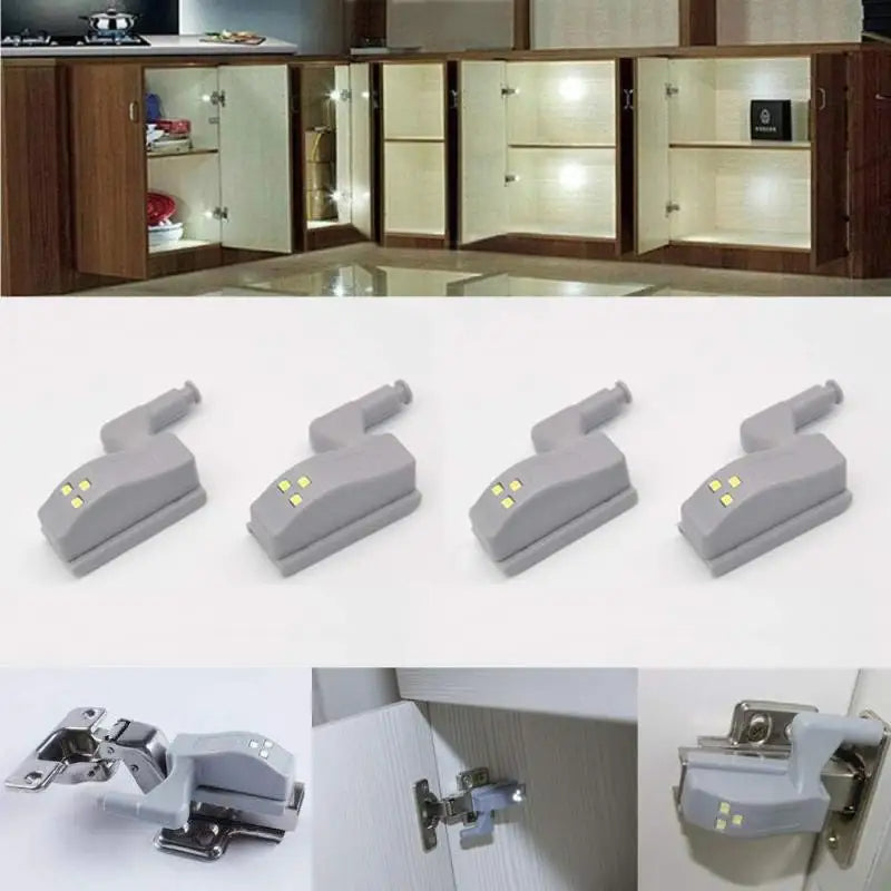 Magic LED Cabinet Lights ✨ – Auto ON/OFF Upgrade!
