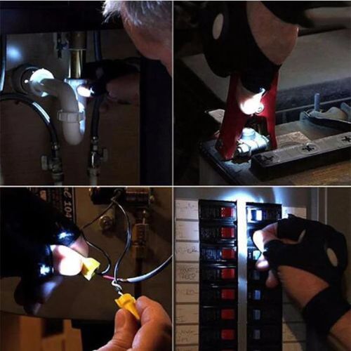 🔦✨LED Flashlight Gloves – Light at Your Fingertips!