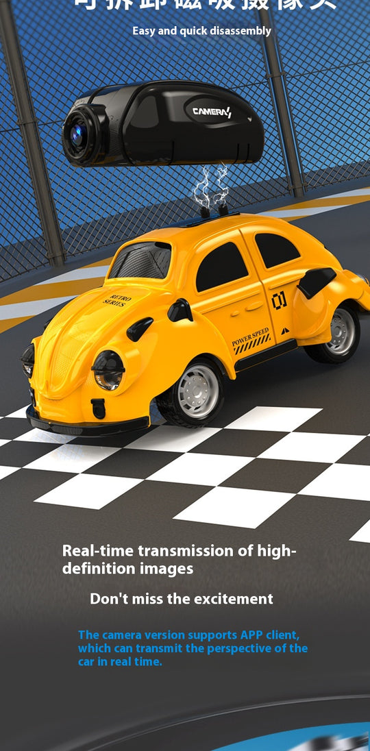 🏁 Mini FPV Racing Car 📸 – Go Viral w/ WiFi Camera!