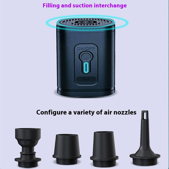 AirGo™ | The Ultimate 2-in-1 Mini Air Pump & Vacuum 💨🌪️