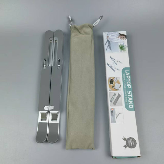 New Laptop Stand With Adjustable And Foldable Height, Aluminum Alloy Bracket With Cooling Fan