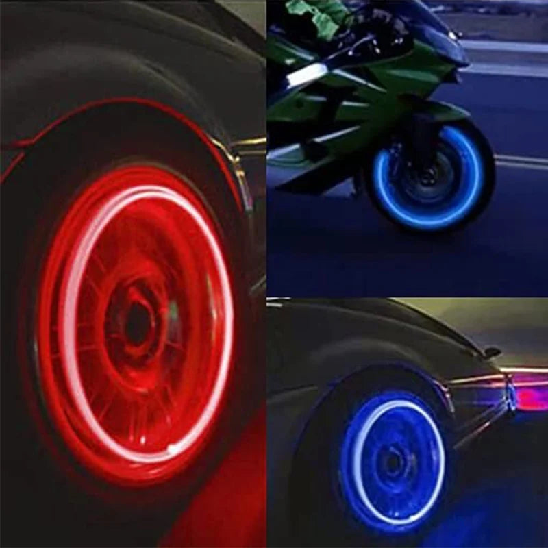 LED Tire Valve Caps – Light Up Your Ride 🚴‍♂️🚗✨