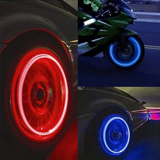 LED Tire Valve Caps – Light Up Your Ride 🚴‍♂️🚗✨