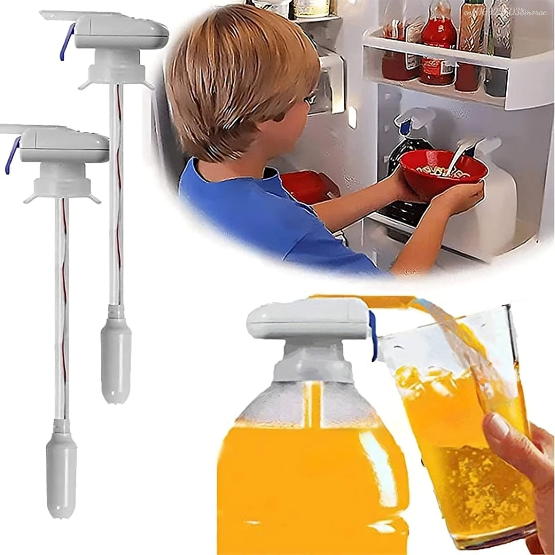 ⚡ Electronic Dispenser for Milk, Juice, Water & Cold Drinks – No Spills!