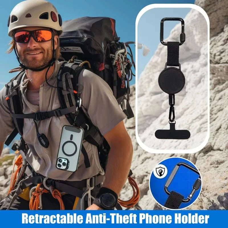 PhoneArmor™ | Retractible Anti-Theft Phone Strap 🔒✨