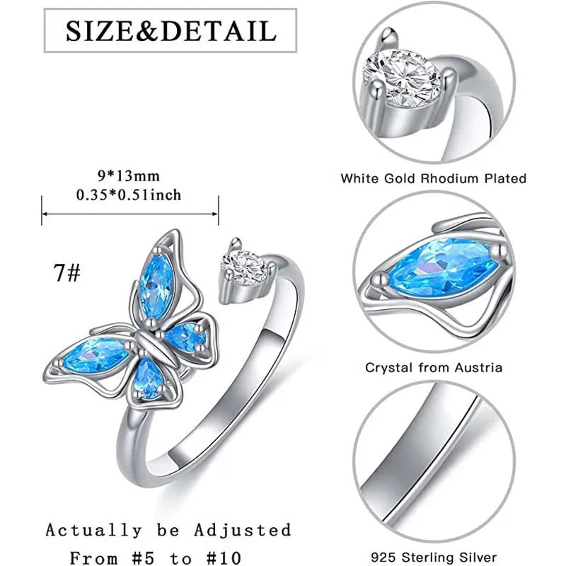 Anti-Anxiety Spinner Ring 💍 Stress Relief Meets Style ✨