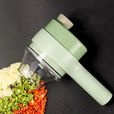4-in-1 TurboChop™ Electric Vegetable & Meat Slicer