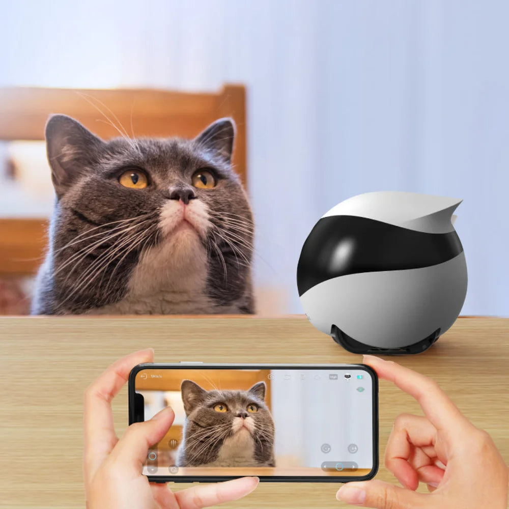 Smart Remote Camera Robot – 360° Security + Pet Companion 🤖🐾