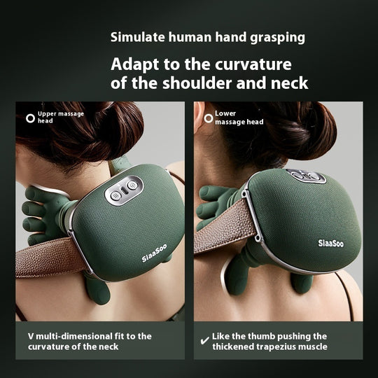The 4D Trapezius Relief Massager 💆‍♀️ – Like Real Human Hands.