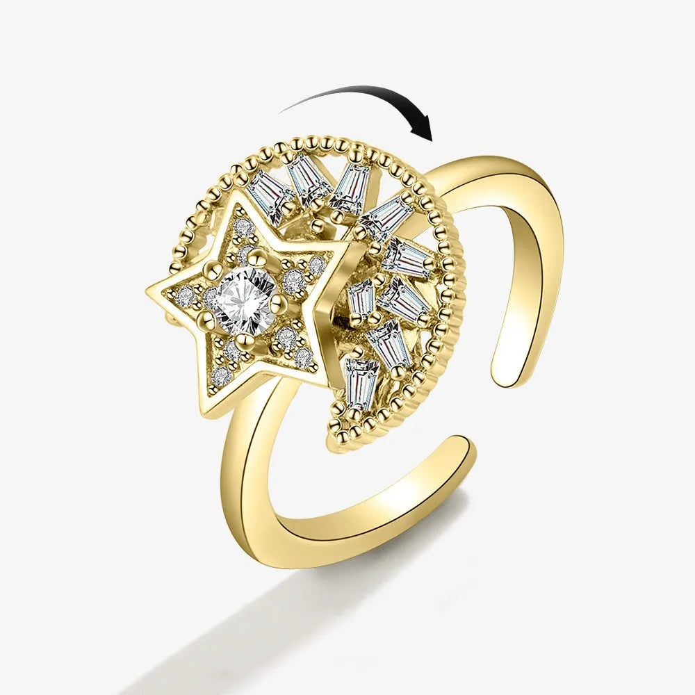 Anti-Anxiety Spinner Ring 💍 Stress Relief Meets Style ✨