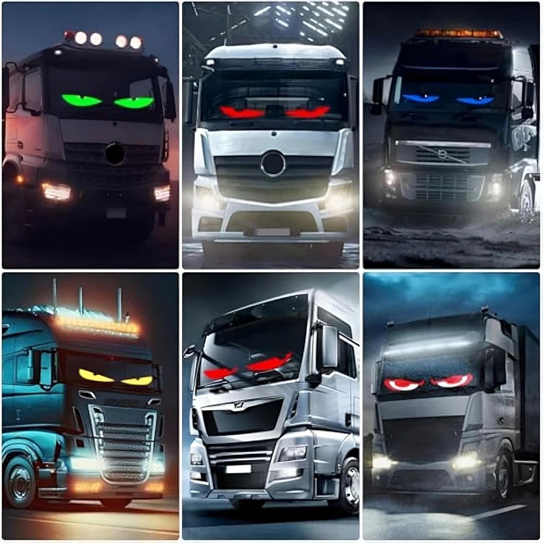 Dynamic Big Eye Lights 👀 Make Your Car Unstoppable! 🚘✨