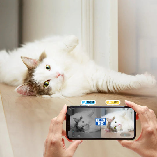 Smart Remote Camera Robot – 360° Security + Pet Companion 🤖🐾
