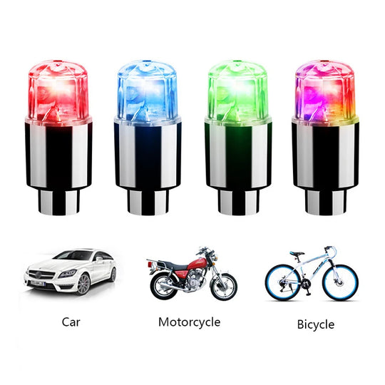 LED Tire Valve Caps – Light Up Your Ride 🚴‍♂️🚗✨