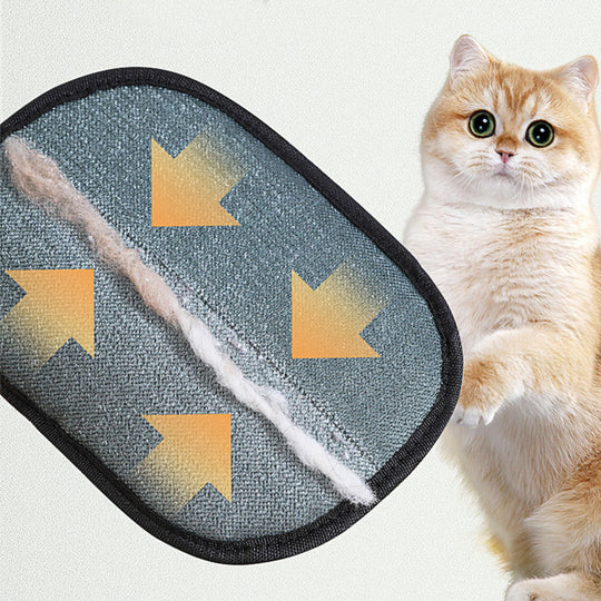 FuzzOff™ Pet Hair Remover Mitt for Furniture & Clothes 🐾