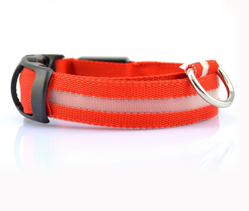 GlowGuard™ Rechargeable LED Dog Collar ✨