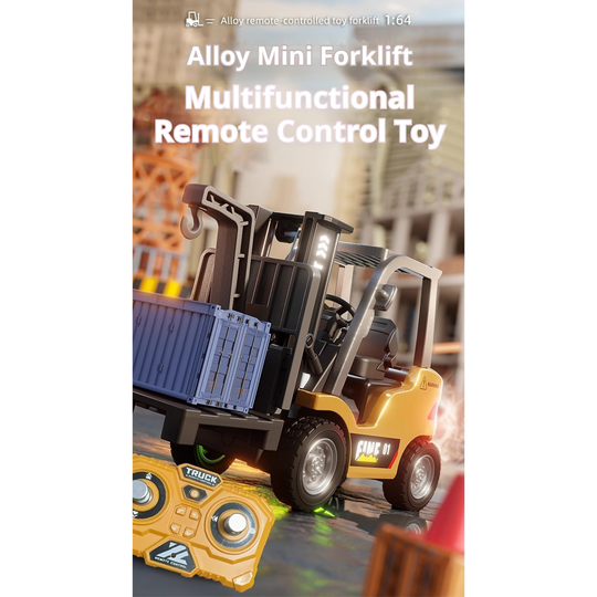 MicroFleet™ | 1:64 RC-Gabelstapler mit Typ-C-Ladefunktion 🏗️