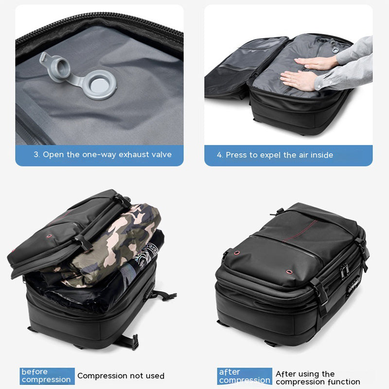 AeroPak™ | The Ultimate Compression Travel Backpack ✈️