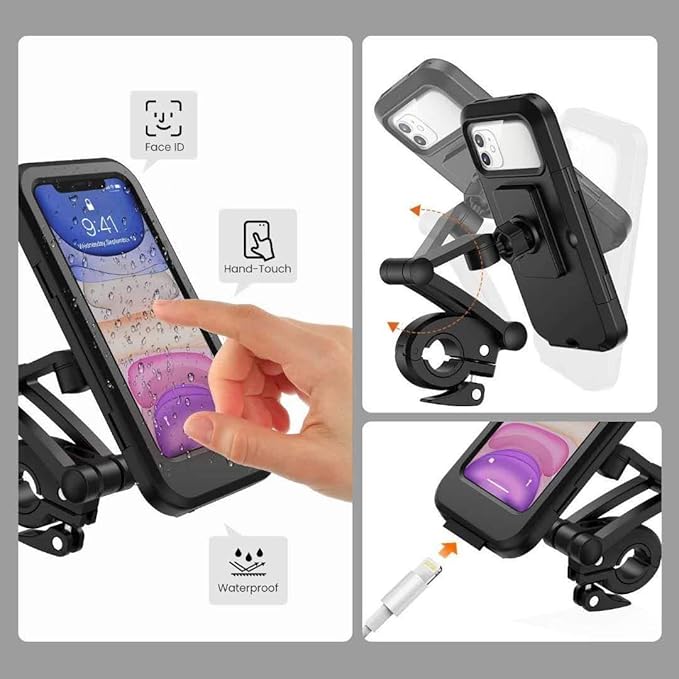 RideGuard™ | El soporte impermeable de 360° para bicicletas y motocicletas 🚲🌧️