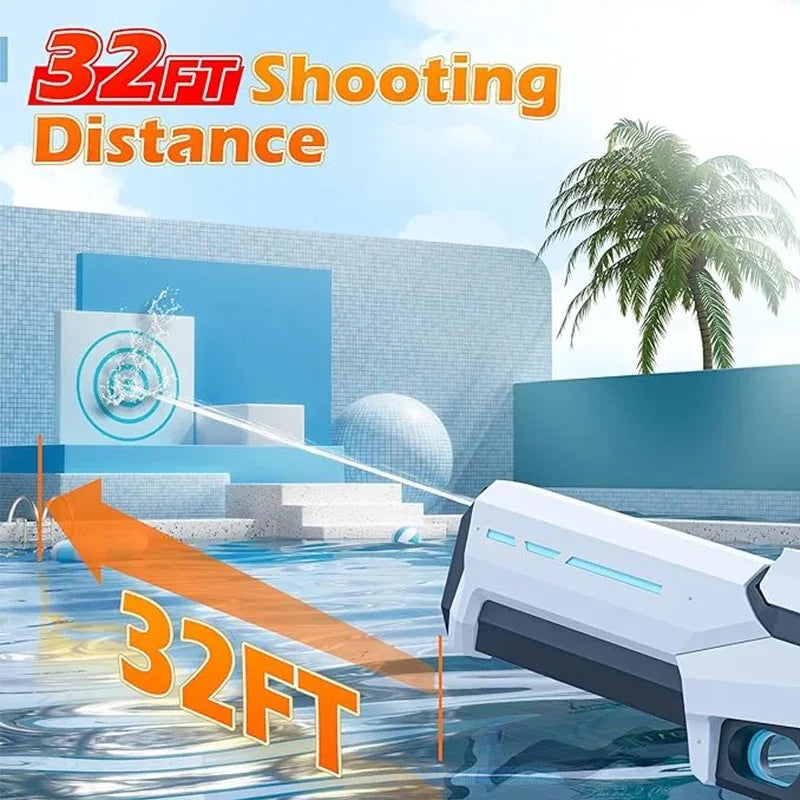 🔫 Powerful Electric Water Gun – Soak ‘Em All! 💦