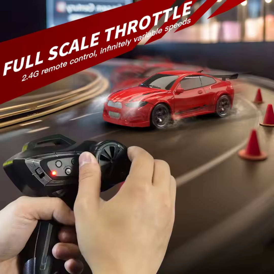 DriftByte™ | El coche de drifting viral de radiocontrol para escritorio 🚗💨