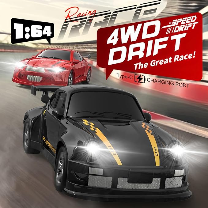 DriftByte™ | El coche de drifting viral de radiocontrol para escritorio 🚗💨