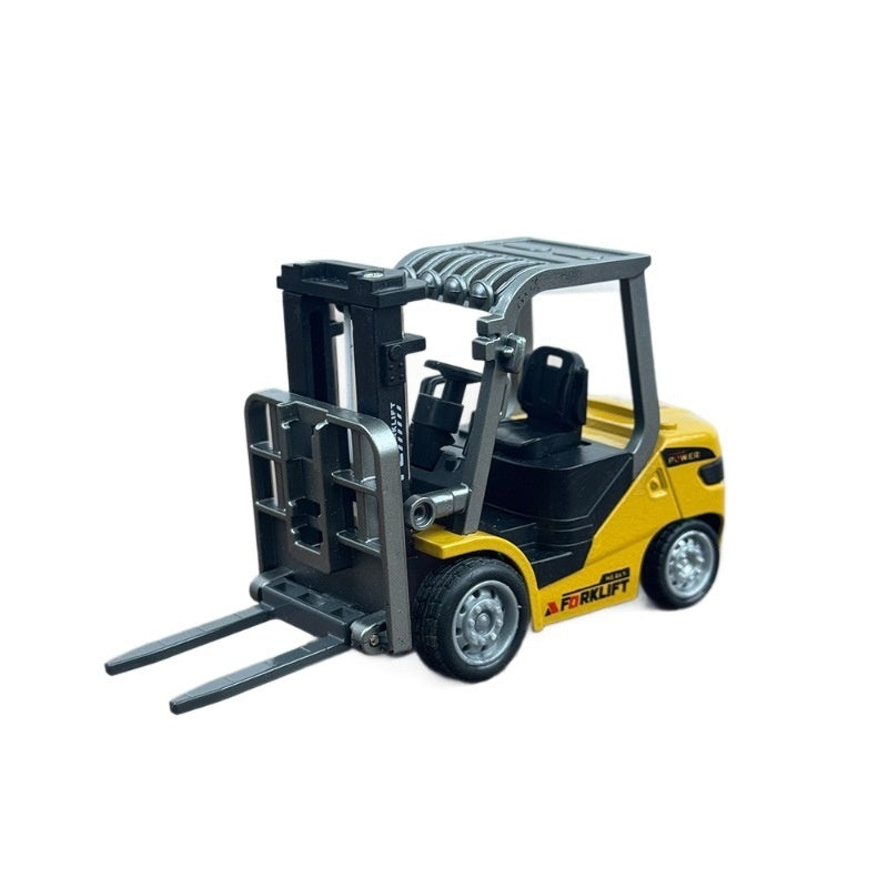 MicroFleet™ | Carretilla elevadora RC 1:64 con carga tipo C 🏗️