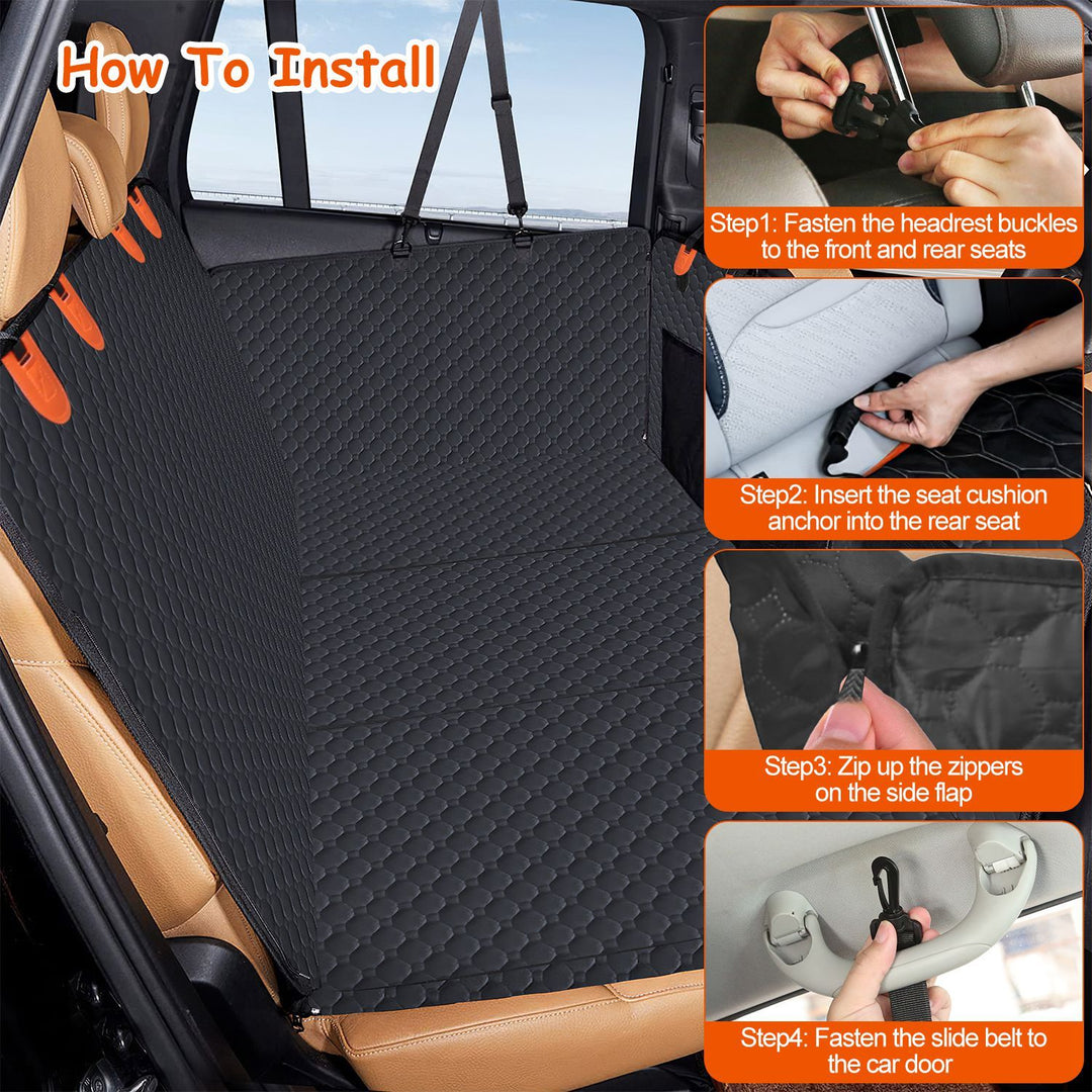 🇺🇸 PawGuard™ Waterproof Car Hammock Protector
