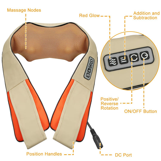 TheraKnead™ Shiatsu Massager ⚡️ — Fast 5-10 Day USA Shipping!