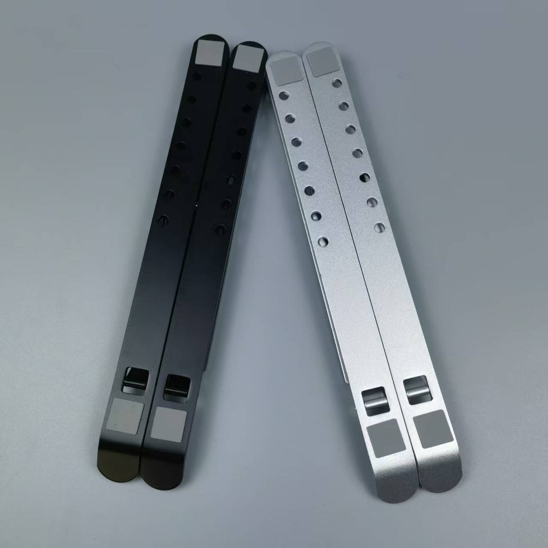 New Laptop Stand With Adjustable And Foldable Height, Aluminum Alloy Bracket With Cooling Fan