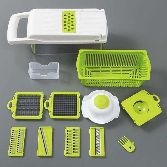 SliceNinja™ | Kitchen Chopper & Slicer System 🔪✨
