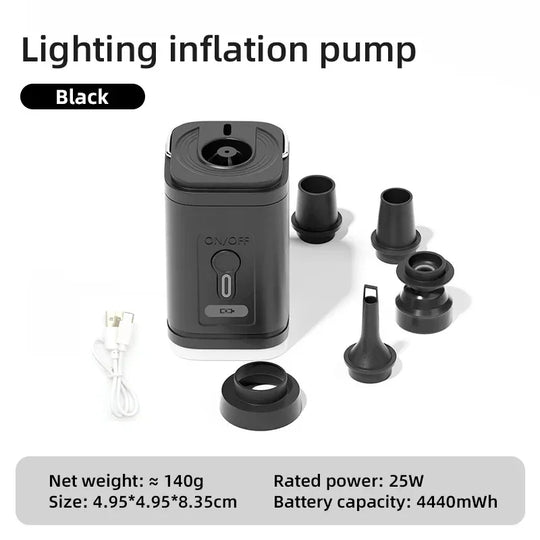 AirGo™ | Die ultimative 2-in-1-Mini-Luftpumpe und -Staubsauger 💨🌪️