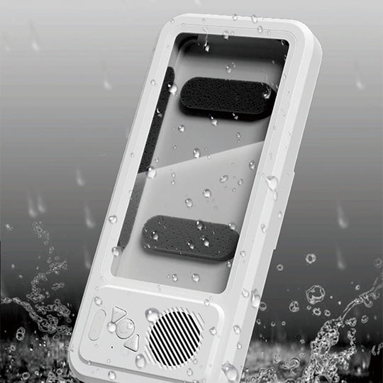 Shower Phone Holder with Speaker 🚿📱🎶 Turn Your Shower Into a Concert!