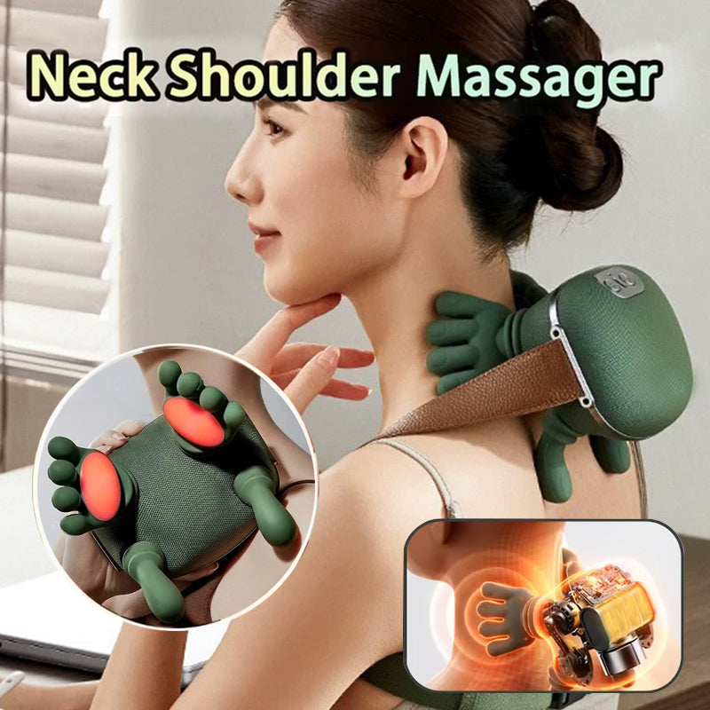 The 4D Trapezius Relief Massager 💆‍♀️ – Like Real Human Hands.