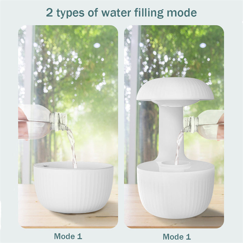 Anti-Gravity Water Humidifier - Levitating Drops & Air Purifier