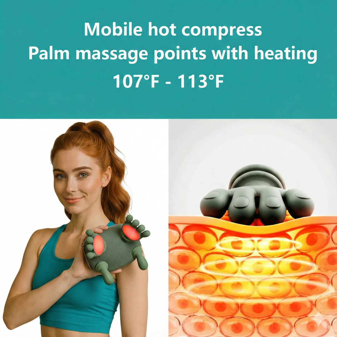 4D Shiatsu Neck & Shoulder Massager - USA Stock 2-5 Days (Cordless & Hands-Free)