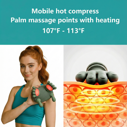 4D Shiatsu Neck & Shoulder Massager - USA Stock 2-5 Days (Cordless & Hands-Free)