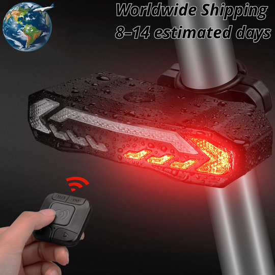 FlareGuard™ | La luz y alarma inteligente para bicicleta 4 en 1 🚲🚨
