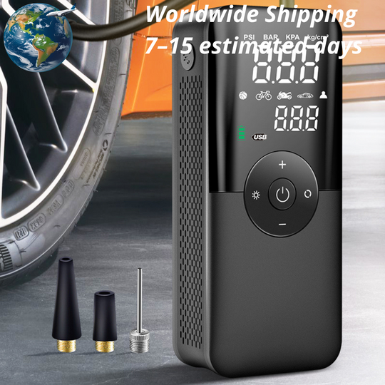 Rechargeable Portable Air Pump 🚗 Inflate Anything, Anytime! 🔋